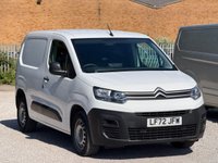 USED 2023 72 CITROEN BERLINGO 1.5 BlueHDi 1000 Enterprise Edition M Panel Van 5dr Diesel Manual SWB Euro 6 (s/s) (100 ps) 