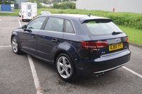 USED 2016 66 AUDI A3 1.4 TFSI CoD Sport Sportback 5dr Petrol Manual Euro 6 (s/s) (150 ps) Satellite Navigation - Car Play - &pound;20 Tax - 1 Previous Owner