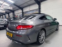 USED 2018 18 MERCEDES-BENZ C CLASS 2.1 C220d AMG Line (Premium) G-Tronic+ Euro 6 (s/s) 2dr Pan Roof . 19"s. Privacy Glass