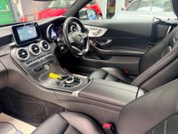 USED 2018 18 MERCEDES-BENZ C CLASS 2.1 C220d AMG Line (Premium) G-Tronic+ Euro 6 (s/s) 2dr Pan Roof . 19"s. Privacy Glass