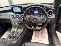 USED 2018 18 MERCEDES-BENZ C CLASS 2.1 C220d AMG Line (Premium) G-Tronic+ Euro 6 (s/s) 2dr Pan Roof . 19"s. Privacy Glass