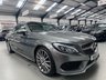 USED 2018 18 MERCEDES-BENZ C CLASS 2.1 C220d AMG Line (Premium) G-Tronic+ Euro 6 (s/s) 2dr Pan Roof . 19"s. Privacy Glass