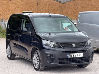 2022 PEUGEOT PARTNER 1.5 BlueHDi 1000 Professional Premium Standard Panel Van 5dr Diesel Manual SWB Euro 6 (100 bhp) &pound;8995.00