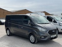 USED 2023 23 FORD TRANSIT CUSTOM 2.0 300 EcoBlue Limited Panel Van 5dr Diesel Manual L2 H1 Euro 6 (s/s) (130 ps) 
