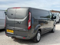 USED 2023 23 FORD TRANSIT CUSTOM 2.0 300 EcoBlue Limited Panel Van 5dr Diesel Manual L2 H1 Euro 6 (s/s) (130 ps) 