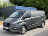 USED 2023 23 FORD TRANSIT CUSTOM 2.0 300 EcoBlue Limited Panel Van 5dr Diesel Manual L2 H1 Euro 6 (s/s) (130 ps) 