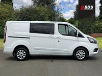 USED 2019 69 FORD TRANSIT CUSTOM 2.0 300 EcoBlue Limited Crew Van L1 H1 Euro 6 (s/s) 5dr (6 Seat) 1 OWNER! NEW WETBELT! AIR CON