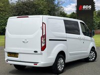 USED 2019 69 FORD TRANSIT CUSTOM 2.0 300 EcoBlue Limited Crew Van L1 H1 Euro 6 (s/s) 5dr (6 Seat) 1 OWNER! NEW WETBELT! AIR CON