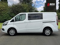 USED 2019 69 FORD TRANSIT CUSTOM 2.0 300 EcoBlue Limited Crew Van L1 H1 Euro 6 (s/s) 5dr (6 Seat) 1 OWNER! NEW WETBELT! AIR CON