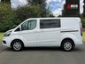 USED 2019 69 FORD TRANSIT CUSTOM 2.0 300 EcoBlue Limited Crew Van L1 H1 Euro 6 (s/s) 5dr (6 Seat) 1 OWNER! NEW WETBELT! AIR CON