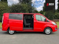 USED 2022 22 FORD TRANSIT CUSTOM 2.0 320 EcoBlue Limited Crew Van L2 H1 Euro 6 (s/s) 5dr 1 OWNER! NEW WETBELT! STUNNING