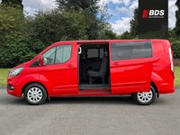 USED 2022 22 FORD TRANSIT CUSTOM 2.0 320 EcoBlue Limited Crew Van L2 H1 Euro 6 (s/s) 5dr 1 OWNER! NEW WETBELT! STUNNING
