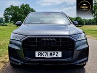 USED 2021 71 AUDI Q7 3.0 TFSI V6 55 Black Edition SUV 5dr Petrol Tiptronic quattro Euro 6 (s/s) (340 ps) FINANCE AVAILABLE