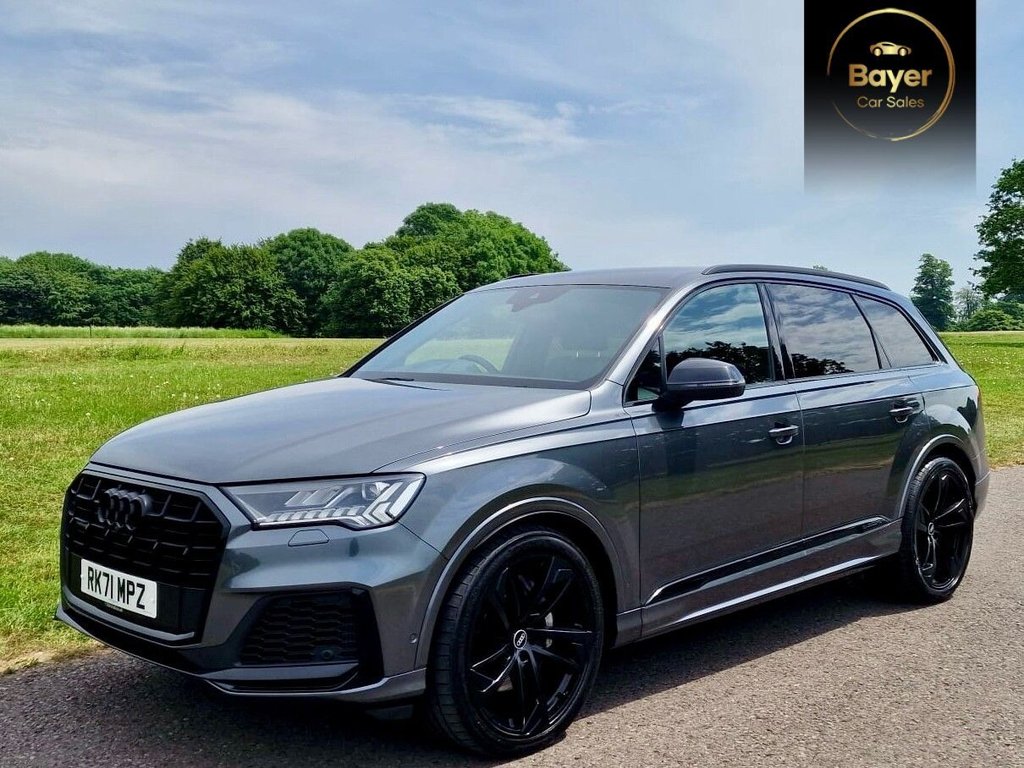 USED 2021 71 AUDI Q7 3.0 TFSI V6 55 Black Edition SUV 5dr Petrol Tiptronic quattro Euro 6 (s/s) (340 ps) FINANCE AVAILABLE