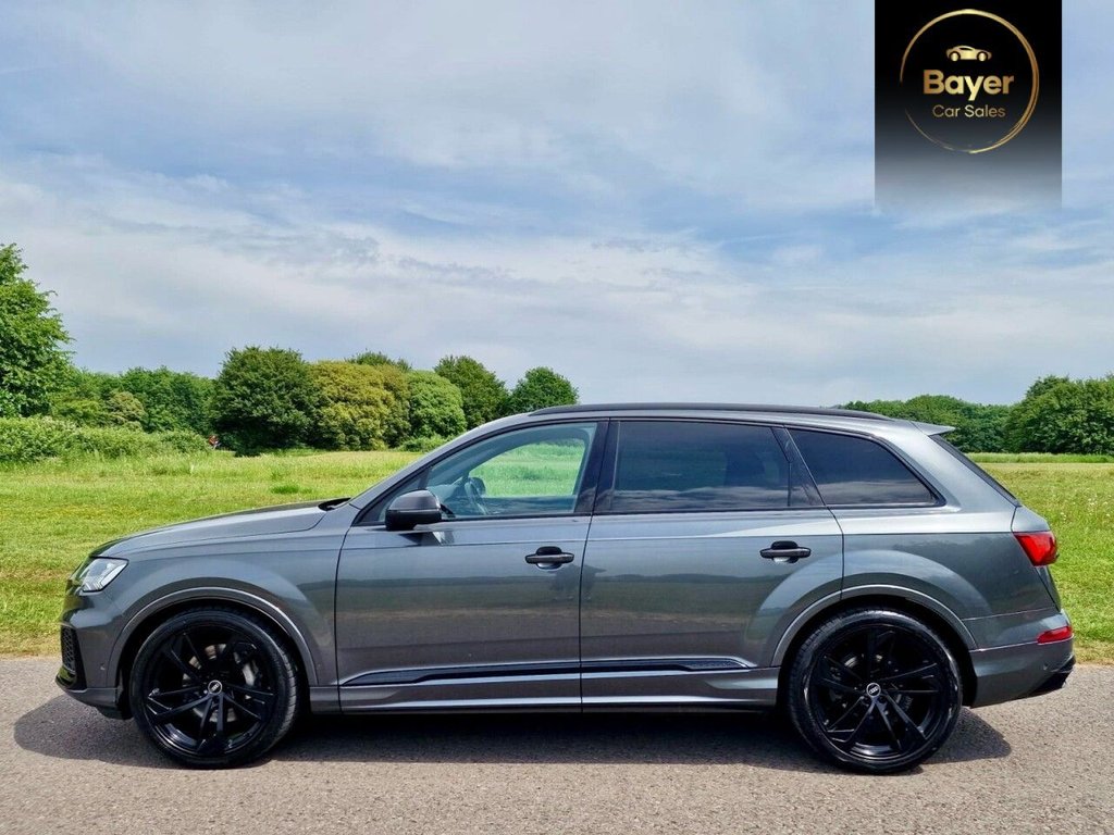 USED 2021 71 AUDI Q7 3.0 TFSI V6 55 Black Edition SUV 5dr Petrol Tiptronic quattro Euro 6 (s/s) (340 ps) FINANCE AVAILABLE