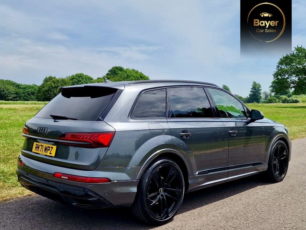 USED 2021 71 AUDI Q7 3.0 TFSI V6 55 Black Edition SUV 5dr Petrol Tiptronic quattro Euro 6 (s/s) (340 ps) FINANCE AVAILABLE