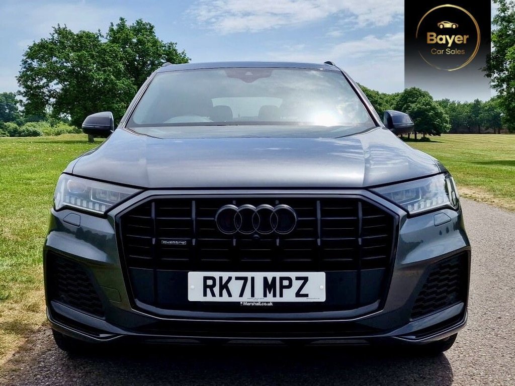 USED 2021 71 AUDI Q7 3.0 TFSI V6 55 Black Edition SUV 5dr Petrol Tiptronic quattro Euro 6 (s/s) (340 ps) FINANCE AVAILABLE