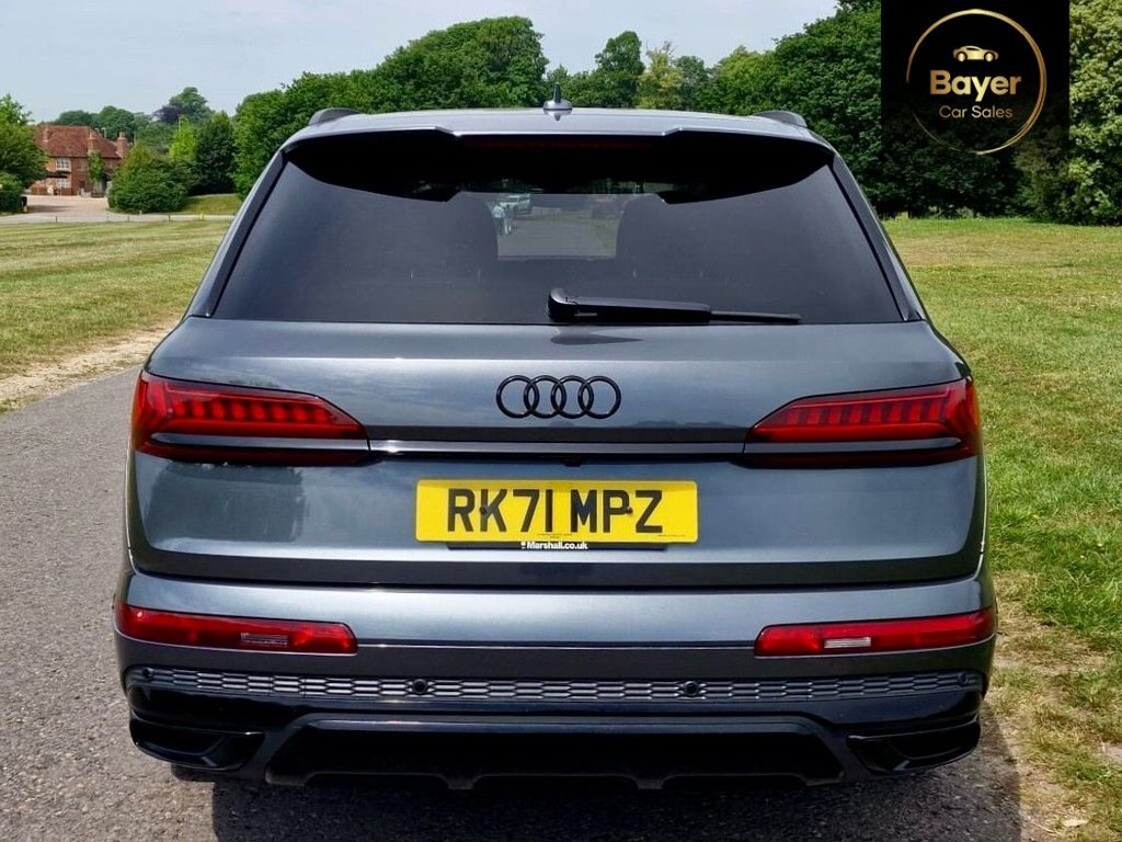 USED 2021 71 AUDI Q7 3.0 TFSI V6 55 Black Edition SUV 5dr Petrol Tiptronic quattro Euro 6 (s/s) (340 ps) FINANCE AVAILABLE