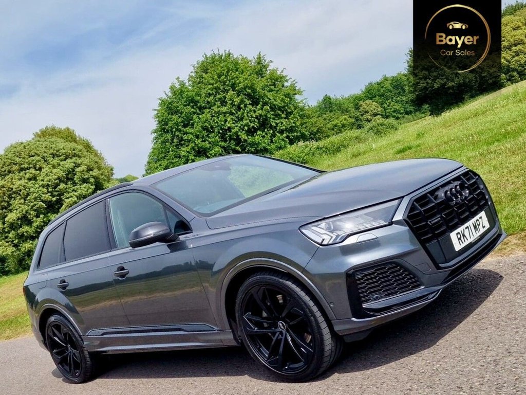 USED 2021 71 AUDI Q7 3.0 TFSI V6 55 Black Edition SUV 5dr Petrol Tiptronic quattro Euro 6 (s/s) (340 ps) FINANCE AVAILABLE
