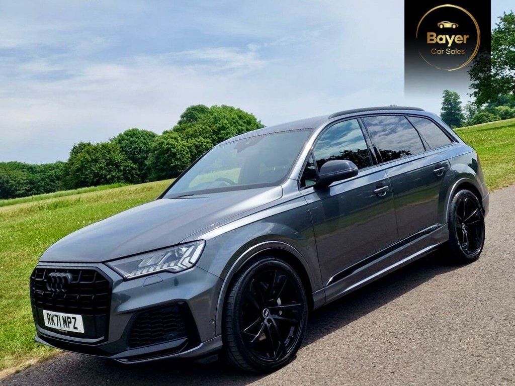 USED 2021 71 AUDI Q7 3.0 TFSI V6 55 Black Edition SUV 5dr Petrol Tiptronic quattro Euro 6 (s/s) (340 ps) FINANCE AVAILABLE