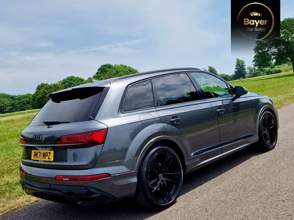 USED 2021 71 AUDI Q7 3.0 TFSI V6 55 Black Edition SUV 5dr Petrol Tiptronic quattro Euro 6 (s/s) (340 ps) FINANCE AVAILABLE