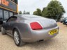 USED 2005 05 BENTLEY CONTINENTAL 6.0 GT Coupe 2dr Petrol Automatic (410 g/km, 552 bhp) SILVER TEMPEST OVER COGNAC HIDE + LOW MILEAGE + 2 OWNERS FROM NEW + SAT NAV + ALLOYS + 2 KEYS + 6 MONTHS PLATINUM WARRANTY +