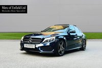 USED 2018 18 MERCEDES-BENZ C CLASS 2.1 C220d AMG Line (Premium) G-Tronic+ Euro 6 (s/s) 4dr Pan Roof + Night Pack + 360Cam