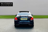 USED 2018 18 MERCEDES-BENZ C CLASS 2.1 C220d AMG Line (Premium) G-Tronic+ Euro 6 (s/s) 4dr Pan Roof + Night Pack + 360Cam