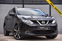 USED 2017 17 NISSAN QASHQAI 1.6 dCi Tekna SUV 5dr Diesel XTRON 2WD Euro 6 (s/s) (130 ps) 1 Owner from New | Full Nissan Service History | Glass Panoramic Roof | Satellite Navigation | 2 Keys | Full Black Leather Upholstery | Heated Seats | 19" Alloy Wheels | Privacy Glass | Park Assist | MOT Valid (12/12/2026)
