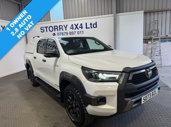 2023 TOYOTA HI-LUX 2.8 D-4D Invincible X Pickup Double Cab 4dr Diesel Auto 4WD Euro 6 (s/s) (204 ps) &pound;27995.00