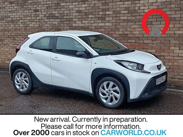 View our Toyota Aygo X range