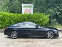USED 2018 68 MERCEDES-BENZ C-CLASS 2.0 C220d AMG Line (Premium) Coupe 2dr Auto  FMSH, Auto, Sat Nav