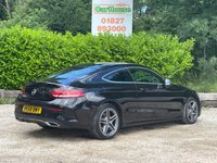 USED 2018 68 MERCEDES-BENZ C-CLASS 2.0 C220d AMG Line (Premium) Coupe 2dr Auto  FMSH, Auto, Sat Nav