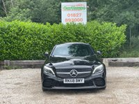 USED 2018 68 MERCEDES-BENZ C-CLASS 2.0 C220d AMG Line (Premium) Coupe 2dr Auto  FMSH, Auto, Sat Nav