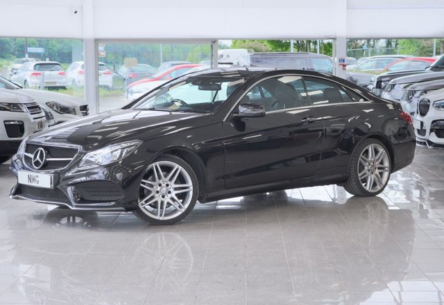 View our Mercedes-Benz E-Class 2.1 E220d AMG Line Edition (Premium) Coupe 2dr Diesel G-Tronic+ Euro 6 (s/s) (177 ps)