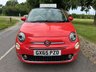 USED 2015 65 FIAT 500 1.2 Lounge Hatchback 3dr Petrol Manual Euro 6 (s/s) (69 bhp) Full Service History !
