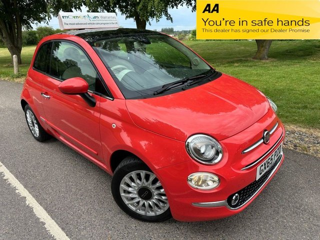 View our Fiat 500 1.2 Lounge Hatchback 3dr Petrol Manual Euro 6 (s/s) (69 bhp)