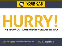 USED 2017 17 LAMBORGHINI HURACAN 5.2 V10 LP 610-4 Spyder 2dr Petrol LDF 4WD Euro 6 (s/s) (610 ps) Lift System, Gold II Tracker
