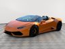 USED 2017 17 LAMBORGHINI HURACAN 5.2 V10 LP 610-4 Spyder 2dr Petrol LDF 4WD Euro 6 (s/s) (610 ps) Lift System, Gold II Tracker