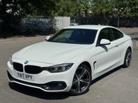 USED 2017 17 BMW 4 SERIES 2.0 420d Sport Coupe 2dr Diesel Auto Euro 6 (s/s) (190 ps) ULEZ+FSH+1FO+LTHR+HTDS+NAV+SENSOR