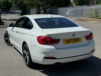 USED 2017 17 BMW 4 SERIES 2.0 420d Sport Coupe 2dr Diesel Auto Euro 6 (s/s) (190 ps) ULEZ+FSH+1FO+LTHR+HTDS+NAV+SENSOR