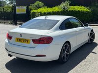 USED 2017 17 BMW 4 SERIES 2.0 420d Sport Coupe 2dr Diesel Auto Euro 6 (s/s) (190 ps) ULEZ+FSH+1FO+LTHR+HTDS+NAV+SENSOR