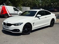 USED 2017 17 BMW 4 SERIES 2.0 420d Sport Coupe 2dr Diesel Auto Euro 6 (s/s) (190 ps) ULEZ+FSH+1FO+LTHR+HTDS+NAV+SENSOR