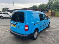 USED 2011 11 VOLKSWAGEN CADDY MAXI 1.6 TDi C20 Maxi Panel Van 5dr Diesel Manual FWD (155 g/km, 101 bhp) 3 FORMER KEEPER+MOT JUNE 2027