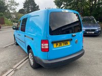USED 2011 11 VOLKSWAGEN CADDY MAXI 1.6 TDi C20 Maxi Panel Van 5dr Diesel Manual FWD (155 g/km, 101 bhp) 3 FORMER KEEPER+MOT JUNE 2027