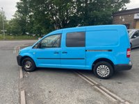 USED 2011 11 VOLKSWAGEN CADDY MAXI 1.6 TDi C20 Maxi Panel Van 5dr Diesel Manual FWD (155 g/km, 101 bhp) 3 FORMER KEEPER+MOT JUNE 2027