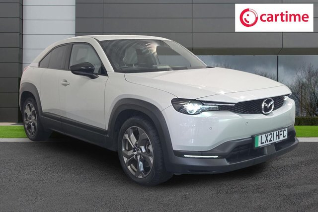 View our Mazda MX-30 35.5kWh Sport Lux SUV 5dr Electric Auto (145 ps) Reverse Camera, Reverse Parking Aid, Android Auto / Apple CarPlay, Heated Front Seats, Touchscreen