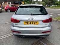 USED 2014 14 AUDI Q3 2.0 TDI S line SUV 5dr Diesel Manual Euro 5 (s/s) (140 ps) 3 FORMER KEEPER+GOOD HISTORY