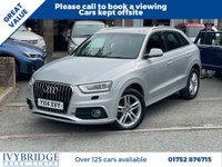 USED 2014 14 AUDI Q3 2.0 TDI S line SUV 5dr Diesel Manual Euro 5 (s/s) (140 ps) 3 FORMER KEEPER+GOOD HISTORY