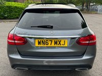 USED 2017 67 MERCEDES-BENZ C-CLASS 2.1 C250d AMG Line (Premium) Estate 5dr Diesel G-Tronic+ Euro 6 (s/s) (204 ps) ULEZ+1FRO+PAN ROOF++FSH+LTHR+HTDS